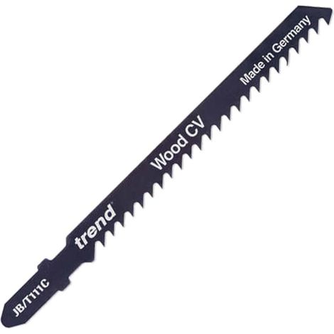 Lames de scie sauteuse, lot de 5, 100 x 3 mm, CV coupe montante (1/5)