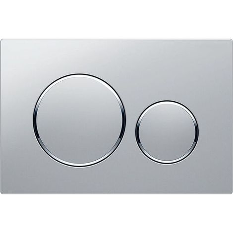 Convient à Geberit Sigma20 Double-Touch-Abzugsplatte, Chrom matt / glänzend (115.882.JQ.1)