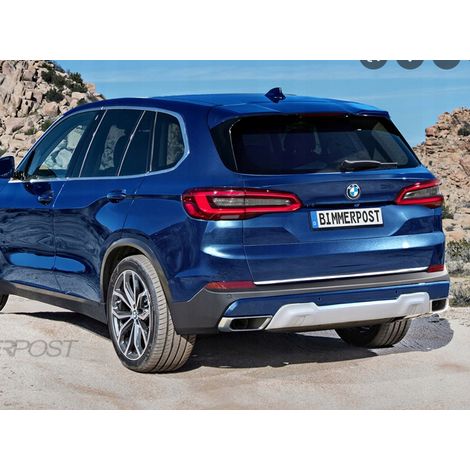 BMW X5 (G05, F95) 2018+ CHROM-Kofferraumdeckelverkleidung