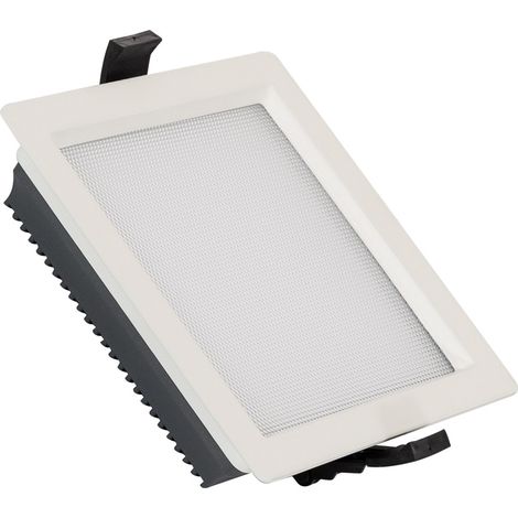 LED Downlight Einbaustrahler 15W Eckig Aero 130lm/W Mikroprismatisch Ausschnitt 135x135 mm 3000K - 4000K - 6000K Wählbar (Warm-Neutral-Kalt) (1/5)