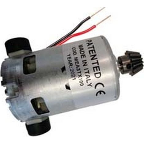 1PZ KIT MOTORE CON PIGNONE PER BACCHIATORE ELETTRICO OLIVGREEN A3