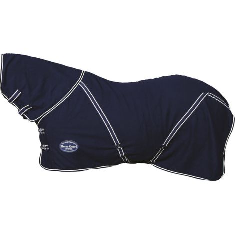 Horse Guard Fleecedecke mit Halsteil, navy 125 cm