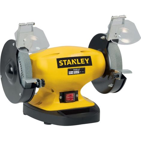 Stanley SXGB150E Bench Grinder with 2 Grinding Wheels 240V 330W SMCGB150E