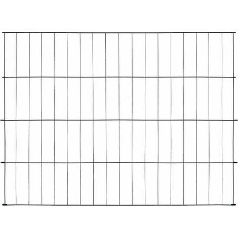 Maison Exclusive - Set de valla de jardín arqueada verde 115x79 c (1/5)