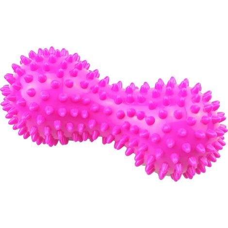 Balle de massage de yoga, balle de massage à picots en forme de cacahuète pour exercices de fascia en extérieur et en intérieur (1/4)