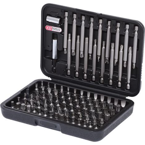 KS Tools 1/4 Bit-Satz, 99-tlg mit langen Bits (1/4)