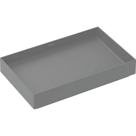 hansgrohe Xuniva evo E Aufsatzwaschtisch 650/400, ohne Hahnloch (1/5)
