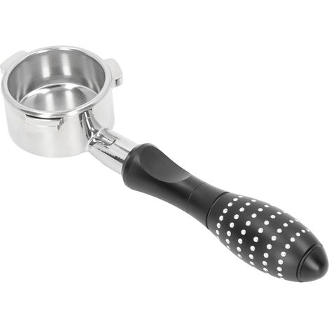Porte-filtre à café sans fond de 54 mm pour cafetière Breville Série 8, noir (1/5)