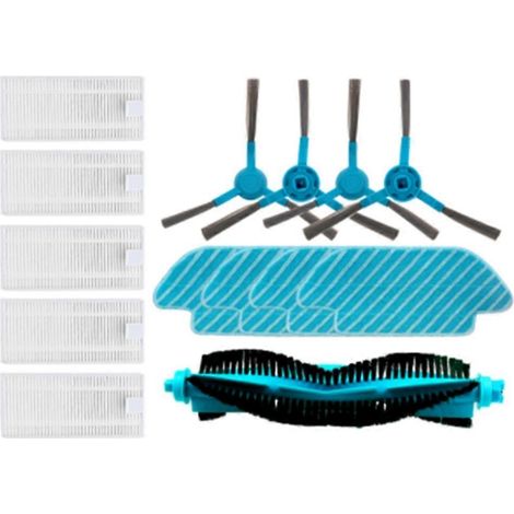 Filtre pour aspirateur brosse pour aspirateur Filtre de brosse pour aspirateur filtre de Roller Side Brosse HEPA Filtre Serpillière Cloth pour 1690 Pro Robotic Aspirateur Spare (1/5)