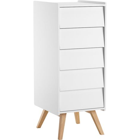 Vox Vintage Chiffonnier Weiß und Holz (1/3)