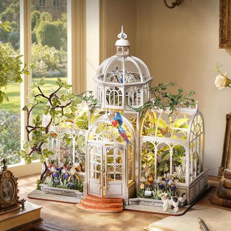 DIY Maison Miniature en Bois Serre Oxygen Oasis (1/5)