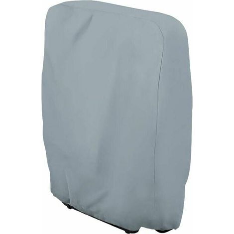 Grey outdoor folding sun chair dust cover, for protecting indoor and outdoor furniture (1/5)
