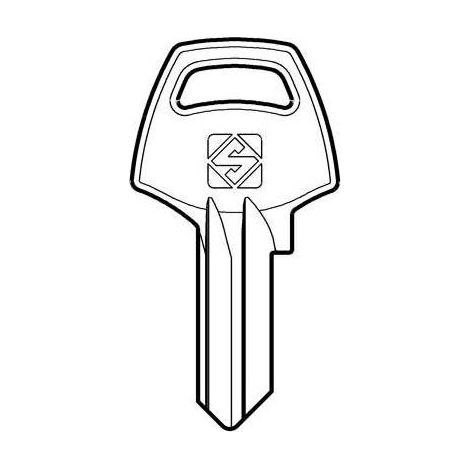 10,0 x CHIAVE PIATTA CORBIN CB4 SILCA