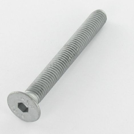 Vis métaux FHC tête fraisée empreinte hexagonale creuse M8X70 Filetée sur 22 Classe 10.9 Clé de 5 HC5 DAC - 1 pièce (1/2)