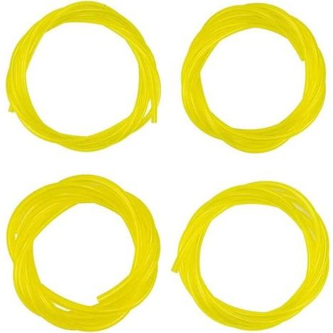Set of 4 flexible fuel hoses, total 4.8 m, 4 sizes of fuel hose for blowers, trimmers, chainsaws, brush cutters (3 x 6 mm, 3 x 5 mm, 2.5 x 5 mm, 2 x 3.5 mm) (1/4)