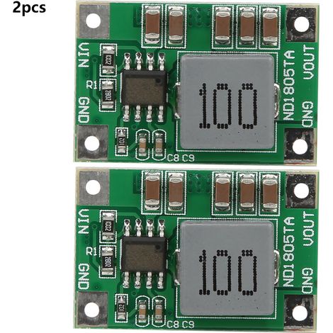 modules abaisseurs 5-18V vers 3/3,3V 3,7/4,2V 5V 6V Convertisseur Buck moteur ND1805TA (5-18V vers 3V) (1/5)
