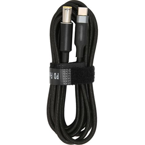 Câble USB-C vers DC Mâle 7.9x5.5mm pour Chargeur PD - Adaptateur Alimentation Lenovo Portable 1m (1/5)