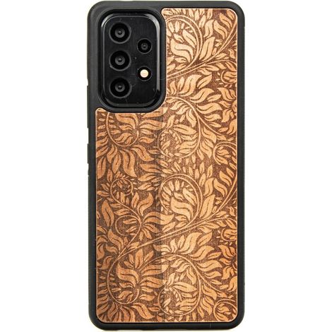 Coque en bois motif feuilles de pommier pour Samsung Galaxy A33 5G (1/4)