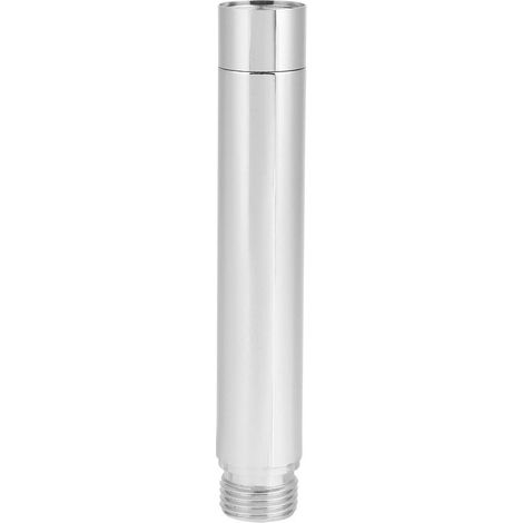 Tube rond d'extension de douche en acier inoxydable de 4 pouces avec placage chromé pour accessoire de salle de bain (1/5)