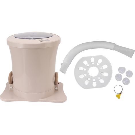 Machine de déshydratation manuelle, corde de traction électrique, déshydrateur de vêtements gratuit, 2500 tr/min, pour dortoir, abricot (1/5)