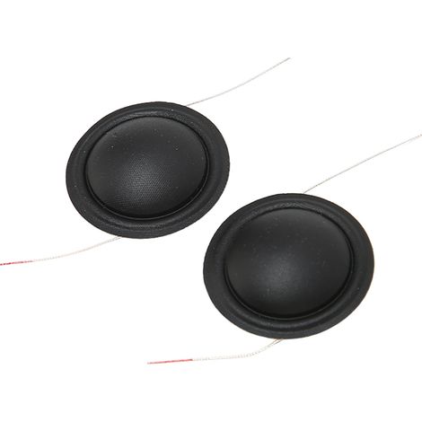 Dôme de tweeter en aluminium avec bobine en cuivre pour haut-parleurs - 2 pièces (1/5)