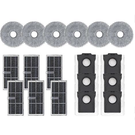 Filtre de X40 Ultra / X40 Pro Ultra Robot Aspirateur Serpillière HEPA Filtre Sac à poussière Accessoires pièce détachée (1/5)