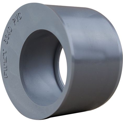 First Plast – Tampon de réduction PVC mâle femelle 63/40 – Taux d'expansion supérieur à 800% – Raccord pour évacuation eaux usées (1/4)