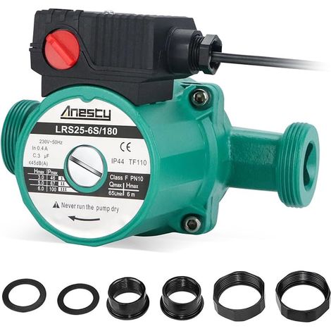 Heating Circulator, Circulator Pump, Circulator Boiler Pump 25-60/180 for Central Heating (1/5)