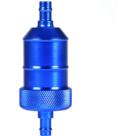 Filtre à essence en ligne pour moto dirt bike, nettoyeur de carburant, raccord 6mm 1/4", 1 pièce (1/2)