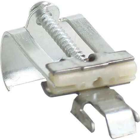 8pcs Clips de Fixation d'évier de Cuisine Supports de Montage d'évier pour Buanderie Évier de Cuisine Salle de Douche (1/4)