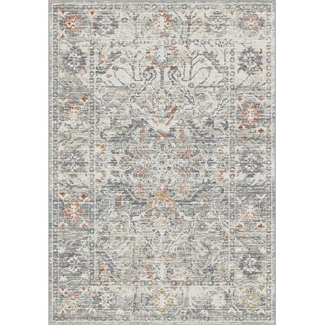 Tapis persan vintage 160x230 cm – 100% polypropylène – Rectangulaire – Design raffiné et motifs classiques – Facile à entretenir – Future Home (1/4)