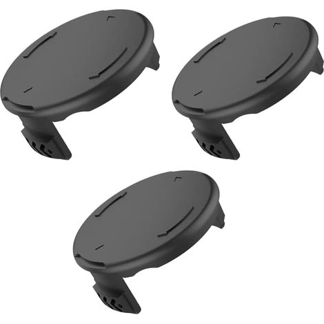 Capuchons de Bobine,F016F04557 Lot de 3 couvercles de Bobine pour débroussailleuse Compatible avec Bosch Art 23 SL 26 SL,pièce de Rechange pour Tondeuse (1/5)