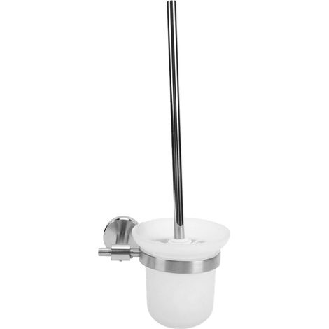 Toilet Brush and Holder Set, Steel Wall Mount (1/5)