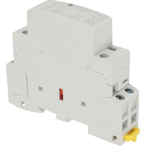 Contacteur secteur domestique sur rail DIN 2P 16A 220V/230V 1NO 1NC 50/60HZ (1/5)