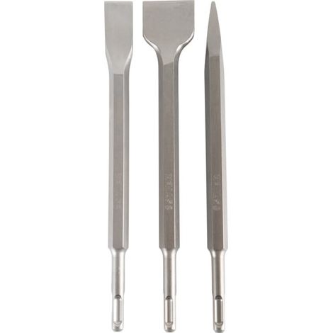 Jeu de 3 burins SDS-plus STIER