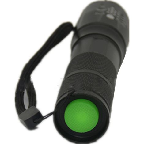 Coffret cadeau T6 + Chargeur + Compartiment à piles + Lampe torche haute puissance 18650 T6 en alliage d'aluminium, mini lampe torche multifonctionnelle portable en XPE, coffret cadeau avec chargeur u (1/5)