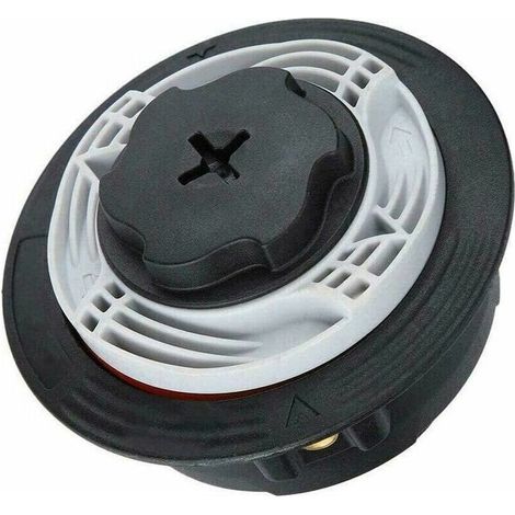 Tête de débroussailleuse de rechange C6-2 4006-710-2126 pour débroussailleuses Stihl FS38, FS40, FS45, FS46, FS50, FSE60, FSE71, FSE81-Crezuo