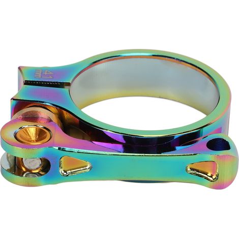 Collier de selle rapide en alliage d'aluminium 41mm pour tige de selle 33.9mm, serrage rapide et coloré pour vélo (1/5)