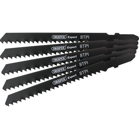 Draper DT111C 100mm Jigsaw Blade Set (5 Pieces) - Model 81724 (1/5)
