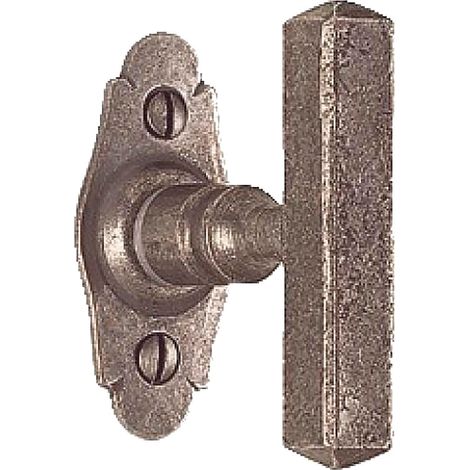 Bouvet BELLAC Fenstergriff patiniert robust 79x35 mm