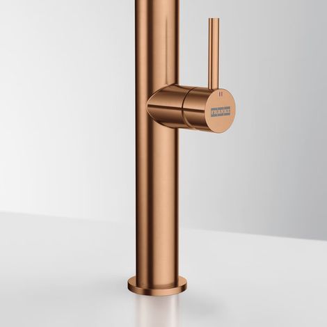 Franke Küchenarmatur Pescara J Auszug Copper Auszugsbrause Edelstahl PVD