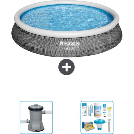 Bestway Piscina Bestway Fast Set Rotonda - 396x84 cm - 5-pezzi  S22282