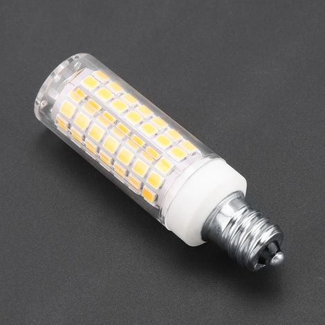 Ampoule LED E12 6W 85V-265V 88 LED blanc chaud pour éclairage décoratif intérieur (1/5)