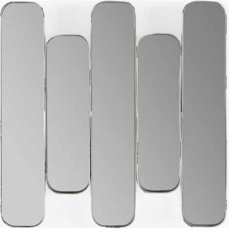 Miroir mural élégance blanc vieilli - Blanc vieilli nuance discrète (1/3)