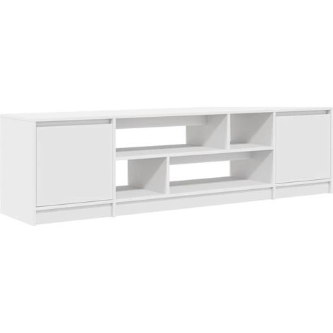 Maison Exclusive - Mobile Porta TV Bianco 188,5x41x50 cm in Legno Multistrato (1/5)