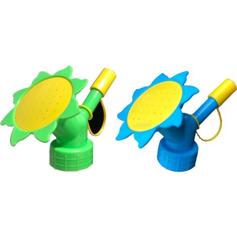 Lot de 4 bouchons de bouteille avec arrosoir à double tête pour plantes, bonsaï et semis d'intérieur