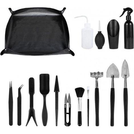 Kit de rempotage - Tapis de rempotage - Tapis imperméable - Rempotage des plantes sur tapis de rempotage - Tapis de jardin - Outils de jardin - Durable - Truelle de plantation - Pour usage intérieur e (1/5)