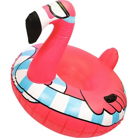Luge gonflable épaisse en tube avec poignées, jouet d'hiver pour enfants et adultes (1/4)