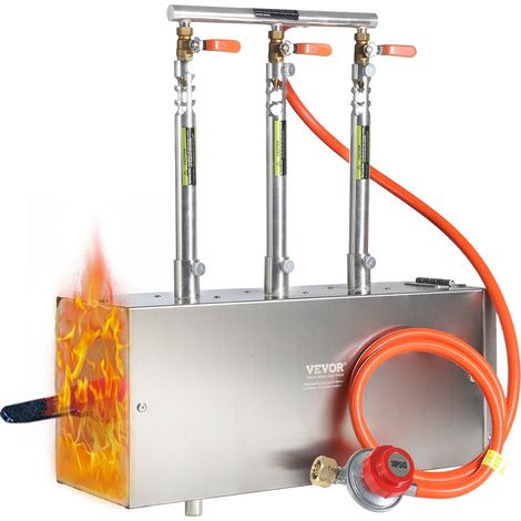 Forgia a Gas Propano Portatile 3 Bruciatori Temperatura max 1427 (1/5)