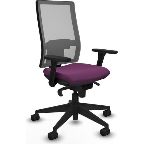 Sedia ergonomica piqueras y crespo Horna nero schiuma alta qualità